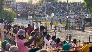 இந்தியா பாகிஸ்தான் ராணுவ வீரர்களின் வீர நடை IND-PAK Wagah Border Tamil Travel Guide EP-11