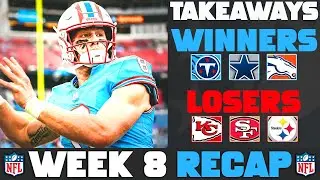 NFL Week 8 Recap 2023 | NFL Week 8 WINNERS & LOSERS