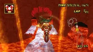 [MKW CT PB] Melting Magma Melee - 2:45.739 - Mirymeg (3rd Worldwide)