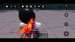 Throwing a trash can at weakest dummy