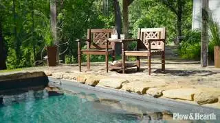 Eucalyptus Tete-a-Tete Bistro Set With Detachable Chairs