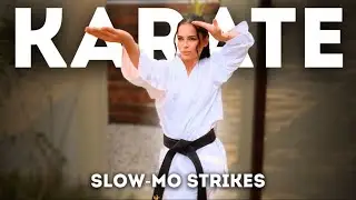 Karate Slow-Mo Strikes with Miya Moore
