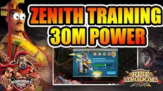 Zenith Training: Pushing Power & Events - Rise of Kingdoms