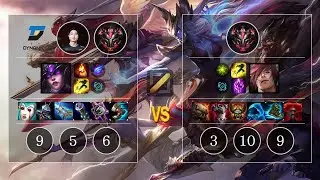 DYN Kuzan Syndra vs Sett Mid - KR GrandMaster Patch 10.11