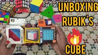 Rubik's cube Unboxing l Three Puzzle Unboxing l🔥