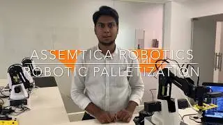 Robotic Palletization of objects using OpenCV, python & custom Dobot APIs