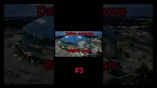 Top 5 largest NFL stadiums #football