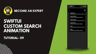 SwiftUI Animation #9 - Custom Search Animation