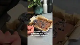 🍫Kichererbsen Brownies #gesundeern&auml;hrung #rezept