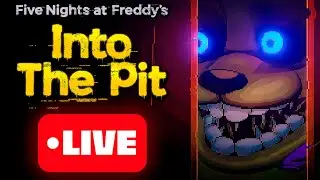🔴FNAF Into The Pit em LIVE! Gameplay do NOVO JOGO de Five Nights at Freddys at&eacute; o Final