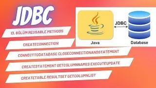 13. Bölüm GetColumnNames ExecuteUpdate CreateTable GetColumnList CloseConnectionAndStatement