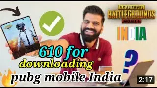 TECH BULLITIN#1   610 MB for   downloading pubg mobile India @Desitechnology