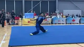 Group A Changquan 9.19, Chris Gao, 2024 Canadian National Wushu Championships