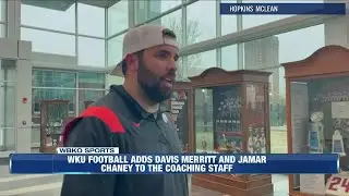 WKU Football adds Davis Merritt and Jamar Chaney as Linebackers Coaches
