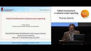 Patient Involvement in Adverse Event Reporting