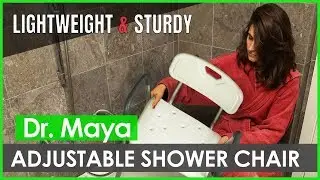 Dr. Maya's Shower Chair with Backrest and Arms
