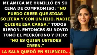 En Su Cena de Compromiso, Mi Amiga Me Humilló — Hasta Que el Novio Reveló Quién Soy
