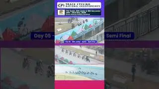 Future Champions in Action! Men Junior Keirin Semifinal | Rudrapur