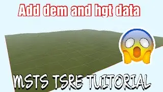 How to make a DEM route with same height | 😱 So easy