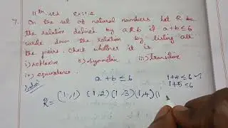 #11th ex 1.2 7thsum #maths #setsrelationsandfunctions #class11 #education #smartermemory