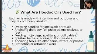 Hoodoo Oil Free Webinar