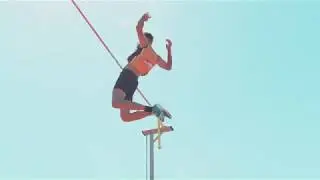 2018 Commonwealth Games Gold Medalist Kurtis Marschall pole vault 4k @1000fps (slow-mo)