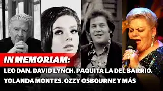 De Ozzy Osbourne a Leo Dan; los famosos que murieron en 2025
