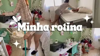 Rotina de um dia comigo | ACADEMIA, LAVANDO ROUPA E +