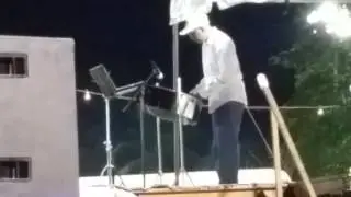 Amazing talented steelpan player, Diwali 2016