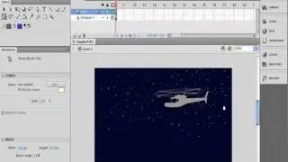 15. Adobe Flash - Setting Up the Nighttime City Scene