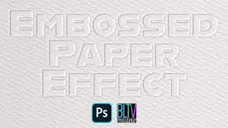 Photoshop: The Embossed Paper Effect
