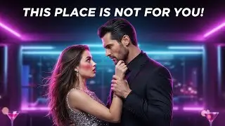 The mafia boss saw his secretary at the club and red with jealousy shouted This place is not for you
