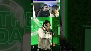 OK ARMANI WHITE WENT CRAZY on his #ontheradar #freestyle #rap #react | #dejvibes on #Twitch