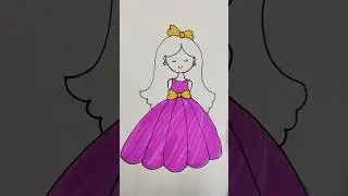 Easy barbie doll drawing #drawings #trending #barbie #viral