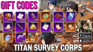 Titan Survey Corps | All Working Gift Codes & Redeem Guide | Active Titan Survey Corps Codes