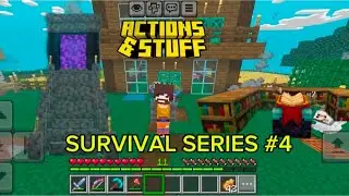 WELCOME TO MY MINECRAFT WOURLD 🔥 | MINECRAFT SURVIVAL SERIES #4