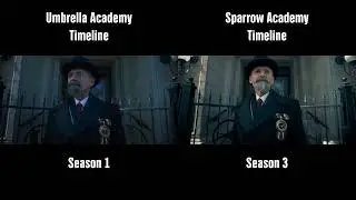 The Umbrella Academy Opening Scene Comparison (Season 1 and Season 3)