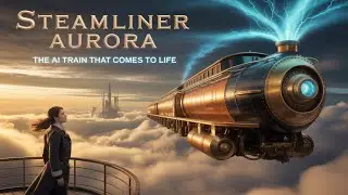 Steamliner Aurora | The AI Train That Comes to Life &ndash; Steampunk Cinematic Short Film