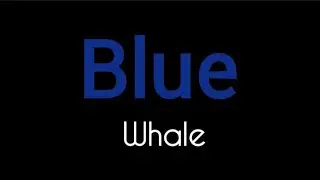 How to pronounce Blue Whale
