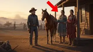 HE GAVE AWAY HIS LAST HORSE TO TWO APACHE SISTERS — BY SUNRISE, HIS RANCH WAS SURROUNDED