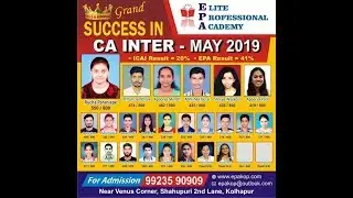 EPA - Success Celebration CA Inter May 2019