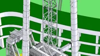 SINGAPORE FLYER Construction Simulation with SolidWorks 2007