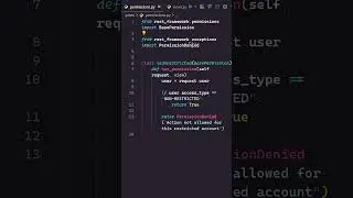 Creating Custom Permission Classes from Scratch in Django Rest Framework  