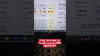 How to book cheapest Travel Insurance for VISA Applications? #insurance #uk #schengenvisa #portugal