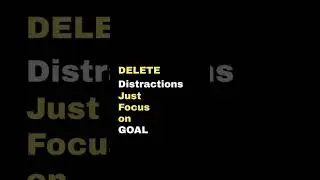 Day 26/75 Hard Challenge | Delete Distractions. Focus on the Goal 💪 #motivation #dailyshorts #viral