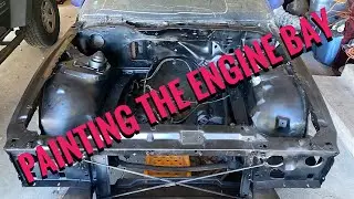 Painting the engine bay! Third gen firebird Vortec 4200 swap (part 6)
