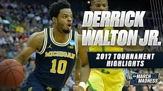 2017 NCAA Tournament - Michigan's Derrick Walton Jr.