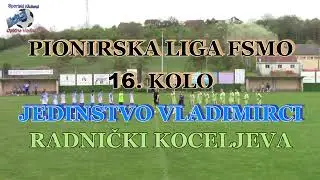 JEDINSTVO VLADIMIRCI 1924-RADNIČKI(Ko)=5:1(0:1) 3-4-2024 Pioniri Highlights