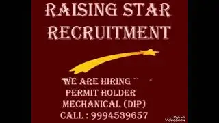 we are hiring permi holder mechanical (dip) for oman