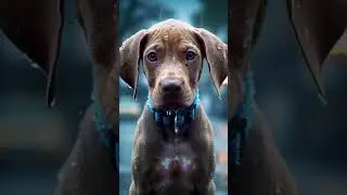Sad Puppy Story 🐾💔 | Alone in the Rain | Emotional Short #aianimation #nocopyrightmusic #ncs